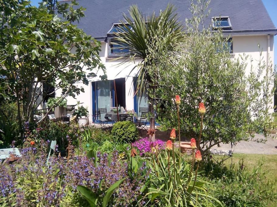 Maison familiale sur la CÔTE D’ÉMERAUDE Lancieux Exterior foto